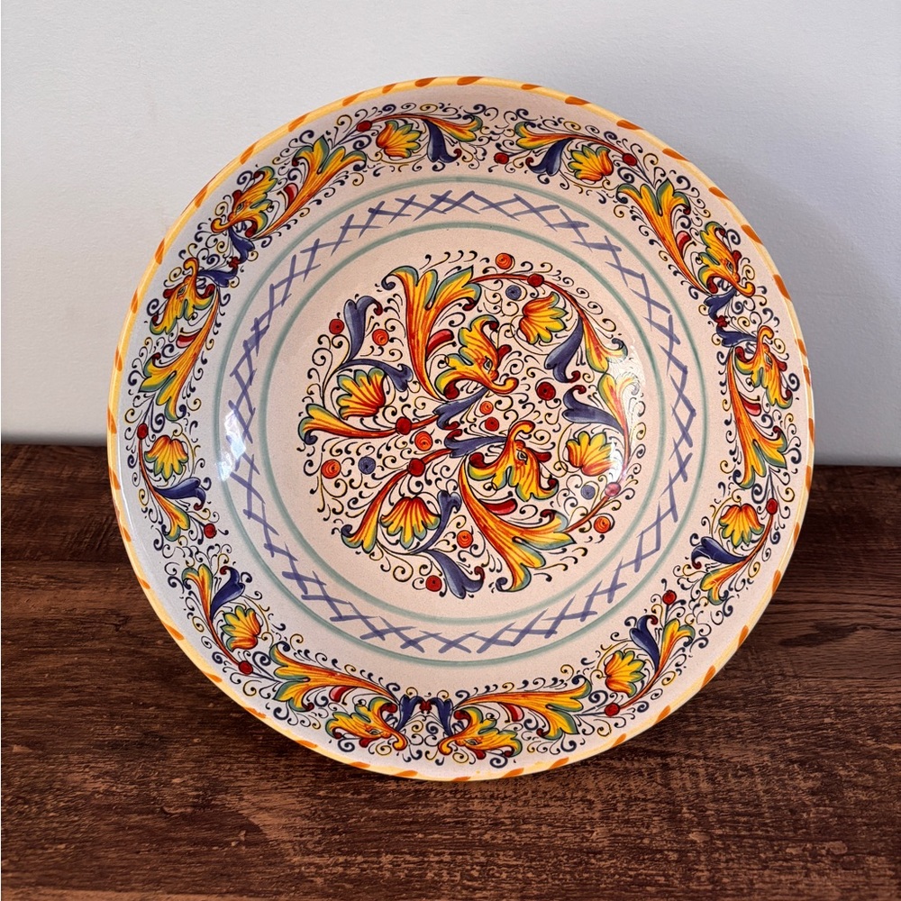 Meridiana Hand Painted Ceramic Bowl